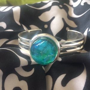 Turquoise cuff bracelet